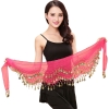 Picture of Belly Dance Hip Scarf Wrap Belt Tribal 128 Coins