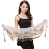 Picture of Belly Dance Hip Scarf Wrap Belt Tribal 128 Coins