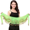 Picture of Belly Dance Hip Scarf Wrap Belt Tribal 128 Coins