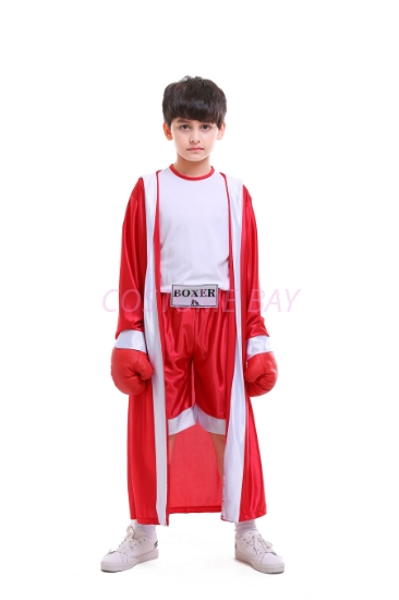 Picture of Boys Red Boxer Costume