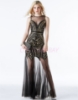 Picture of 1920s Charleston Deluxe Sequins Flapper Costume - Black/Gold