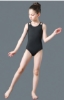 Picture of Girls Black Leotard Bodysuit