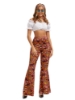 Picture of Classic Retro Top & Pants Set Vintage-Inspired Outfit