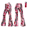 Picture of 1950s-80s Retro Hippie Style Adult Women's High-Waist Pants