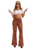 Picture of Classic Retro Top & Pants Set Vintage-Inspired Outfit