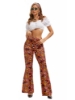 Picture of Classic Retro Top & Pants Set Vintage-Inspired Outfit