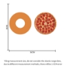 Picture of Giant Pepperoni Pizza Hat – Funny Food Costume Accessory for Parties & Cosplay