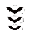 Picture of Halloween Bat Wall Sticker Set
