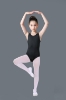 Picture of Girls Black Leotard Bodysuit