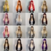 Picture of Stylish Long Straight Synthetic Wig with Bangs