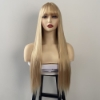Picture of Stylish Long Straight Synthetic Wig with Bangs