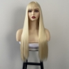 Picture of Stylish Long Straight Synthetic Wig with Bangs