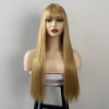 Picture of Stylish Long Straight Synthetic Wig with Bangs