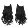 Picture of Hair Extensions - Long Wavy Natural Colours Halo Wire Adjustable