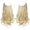 Picture of Hair Extensions - Long Wavy Natural Colours Halo Wire Adjustable