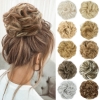 Picture of Curly Messy Bun Scrunchie Hair Extension Piece