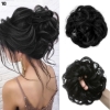 Picture of Curly Messy Bun Scrunchie Hair Extension Piece