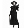 Picture of Adult Plague Doctor Costume Black Robe Bird Beak Mask Hat
