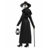 Picture of Adult Plague Doctor Costume Black Robe Bird Beak Mask Hat