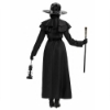 Picture of Adult Plague Doctor Costume Black Robe Bird Beak Mask Hat