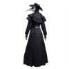 Picture of Adult Plague Doctor Costume Black Robe Bird Beak Mask Hat