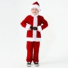Picture of Kids Santa Claus Costume 4Pcs Top Pants Hat Outfit