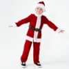 Picture of Kids Santa Claus Costume 4Pcs Top Pants Hat Outfit