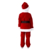 Picture of Kids Santa Claus Costume 4Pcs Top Pants Hat Outfit