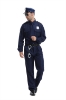 Picture of Men's Police Officer Costume Cop FBI Uniform Party