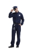 Picture of Men's Police Officer Costume Cop FBI Uniform Party