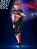 Picture of Kids Car Racer Jumpsuit Costume with Cap