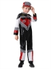 Picture of Kids Car Racer Jumpsuit Costume with Cap