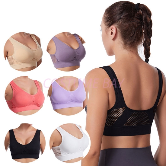 Picture of Women’s Seamless Sports Bra Wireless Crop Top – Comfort Fit