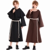 Picture of Boy's Gothic Monk Costume Medieval Priest Robe