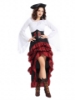 Picture of Women's Sexy Pirate Queen Costume Elegant Buccaneer Dress