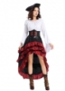 Picture of Women's Sexy Pirate Queen Costume Elegant Buccaneer Dress