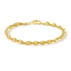 Picture of Radiant Gold Plated Chain Bracelets 