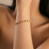 Picture of Radiant Gold Plated Chain Bracelets 