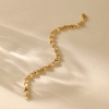 Picture of Radiant Gold Plated Chain Bracelets 