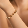 Picture of Radiant Gold Plated Chain Bracelets 