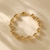 Picture of Radiant Gold Plated Chain Bracelets 