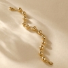 Picture of Radiant Gold Plated Chain Bracelets 