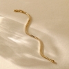 Picture of Radiant Gold Plated Chain Bracelets 