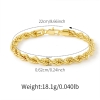 Picture of Radiant Gold Plated Chain Bracelets 
