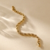 Picture of Radiant Gold Plated Chain Bracelets 