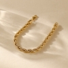 Picture of Radiant Gold Plated Chain Bracelets 