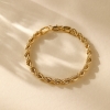 Picture of Radiant Gold Plated Chain Bracelets 