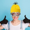 Picture of Minion 3pc Accessory Set Beanie Goggles Gloves Costume