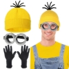 Picture of Minion 3pc Accessory Set Beanie Goggles Gloves Costume