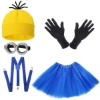 Picture of Minion 3pc Accessory Set Beanie Goggles Gloves Costume